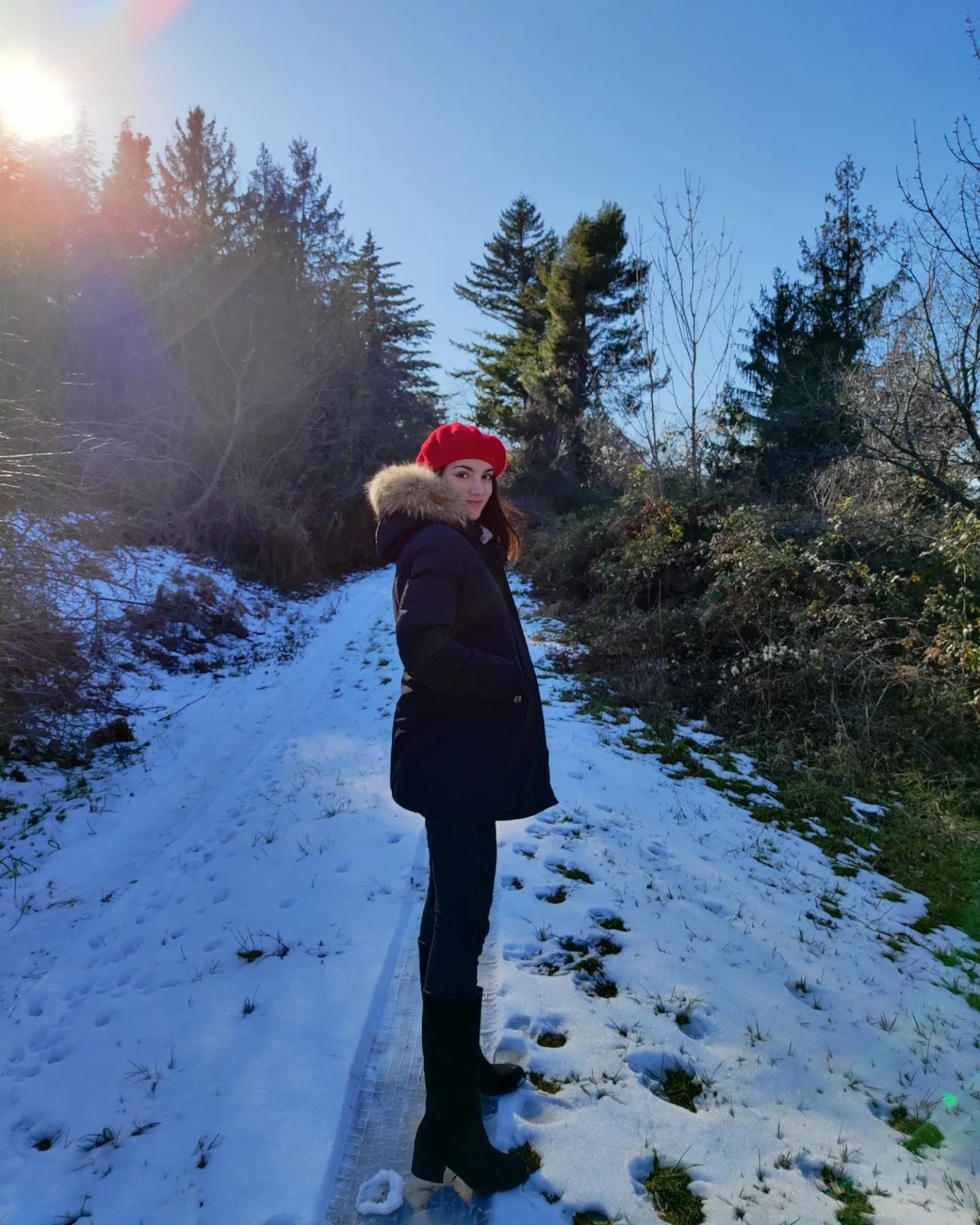 The Red Tenue Du Jour Beret