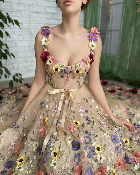 The Enchanted Blossom Gown