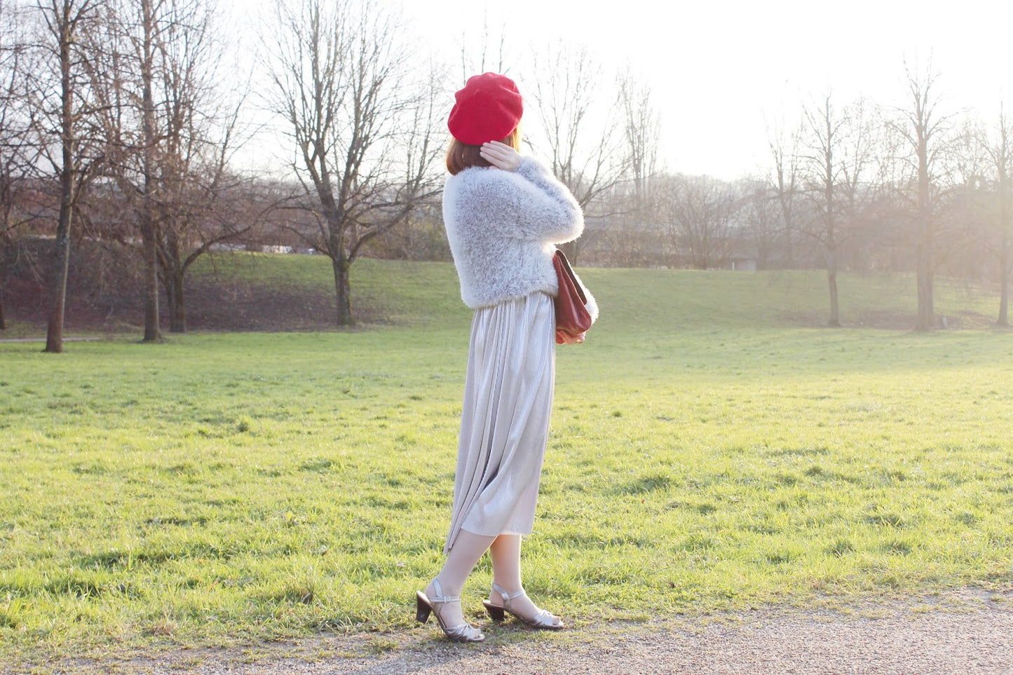 The Red Tenue Du Jour Beret