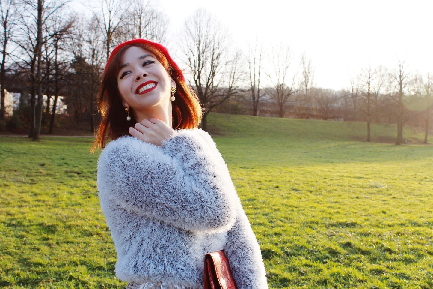 The Red Tenue Du Jour Beret