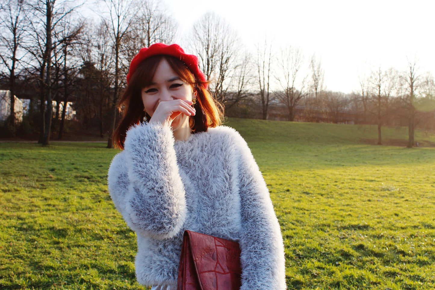 The Red Tenue Du Jour Beret