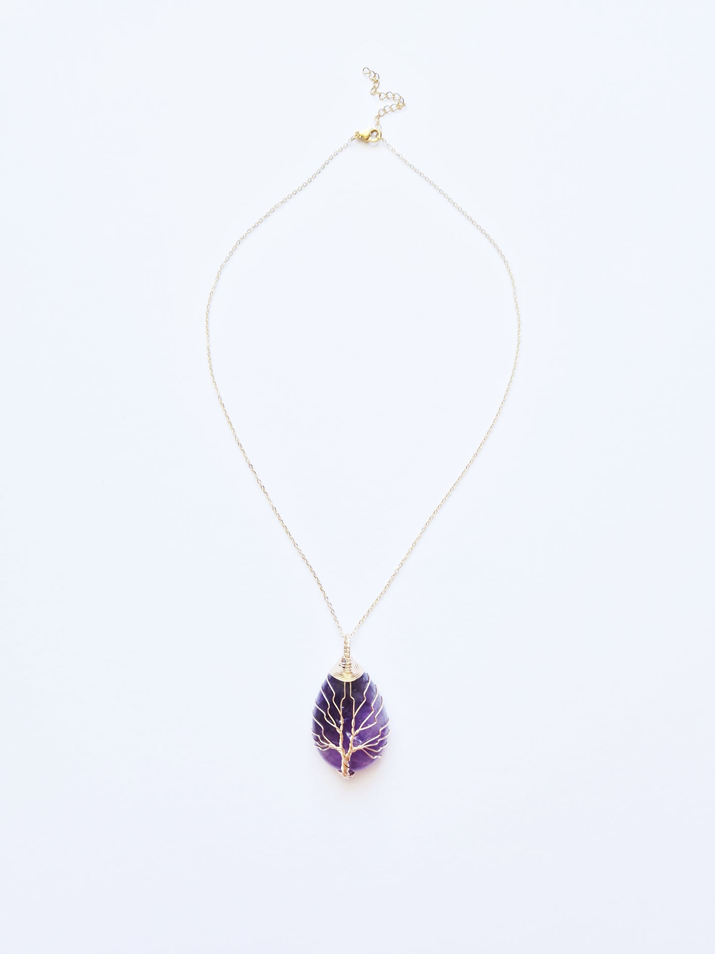 The Amethyst Tree of Life Necklace