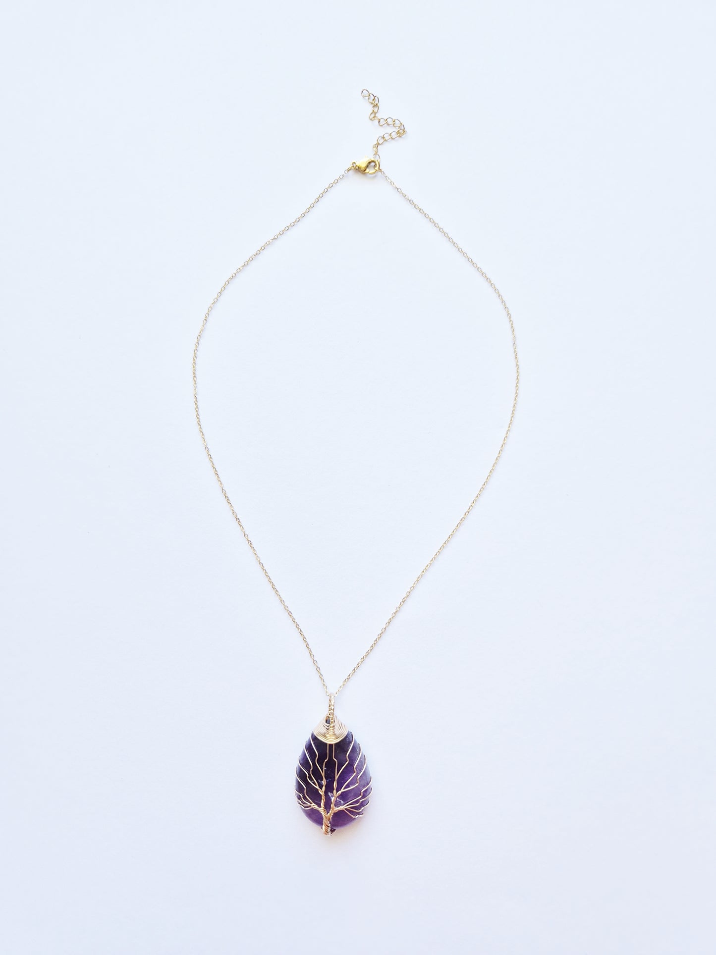 The Amethyst Tree of Life Necklace