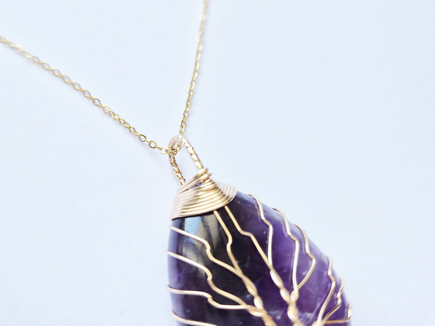 The Amethyst Tree of Life Necklace