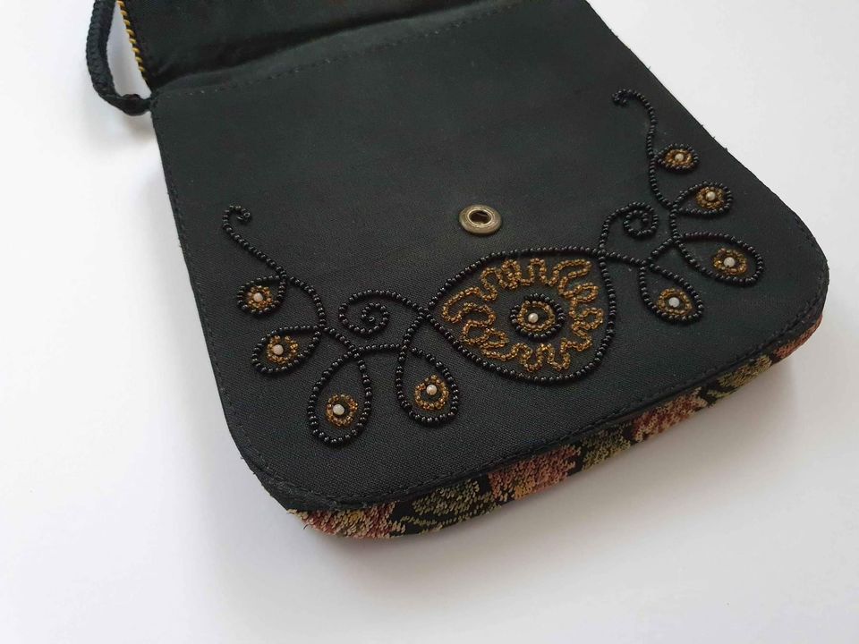 Antique 1920s Needlepoint Handbag