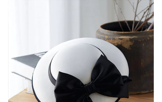 The Black Bow Fascinator