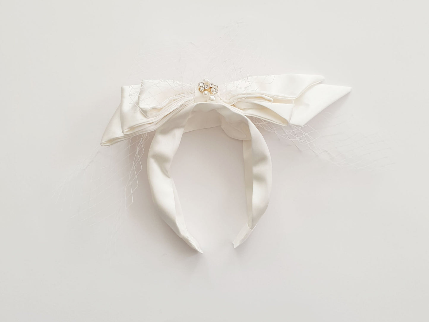 The Bridal Satin Headband