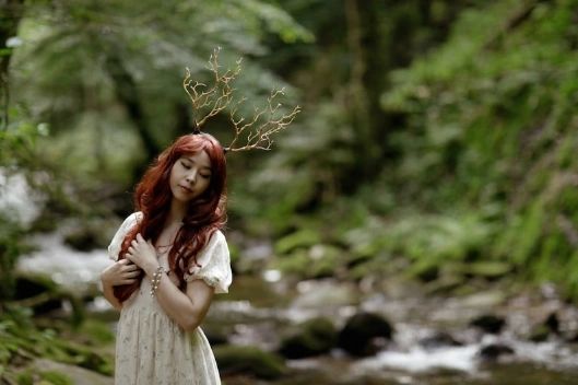 The Cernunnos Antler Headband - Brown