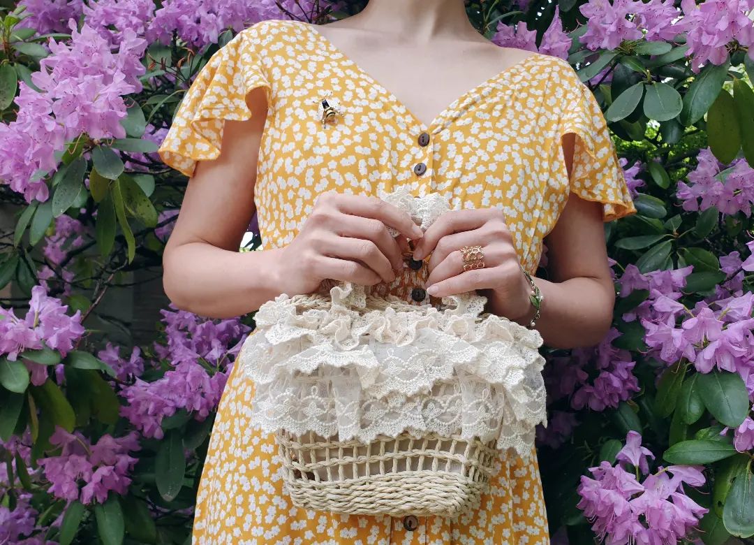 The Yellow Meadow Girl Dress