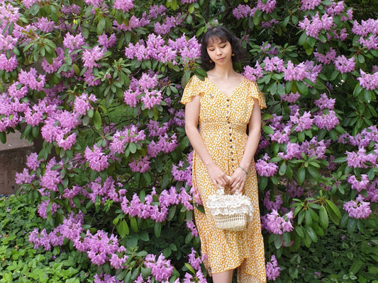 The Yellow Meadow Girl Dress