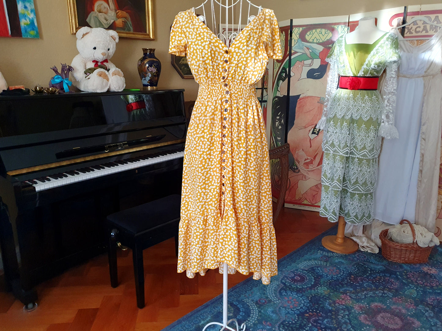The Yellow Meadow Girl Dress
