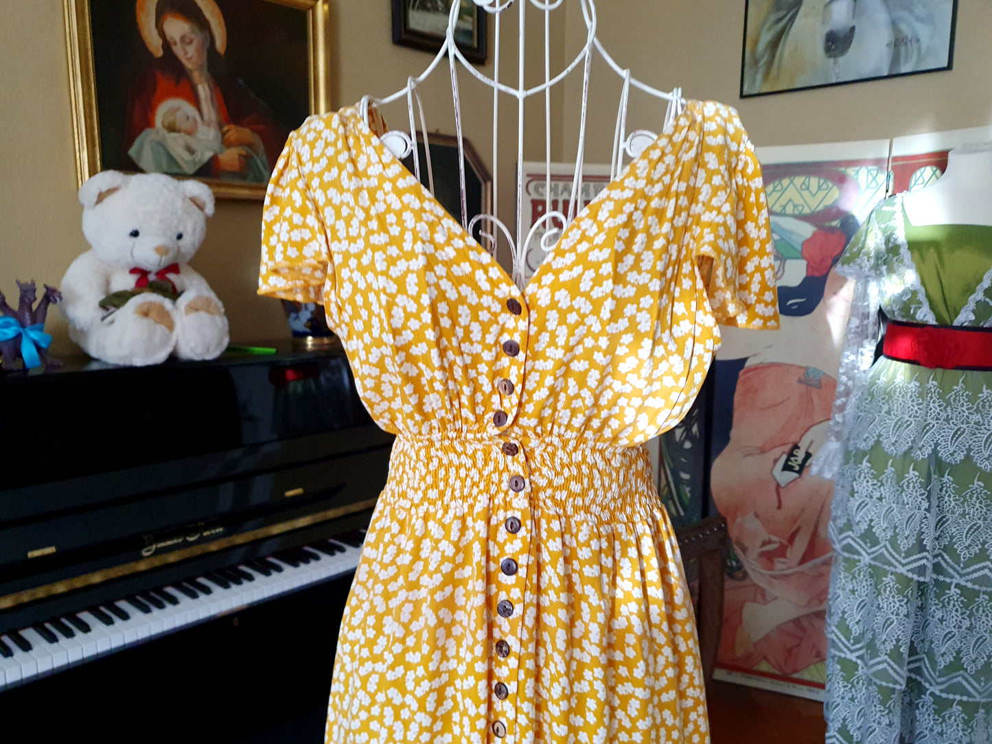 The Yellow Meadow Girl Dress