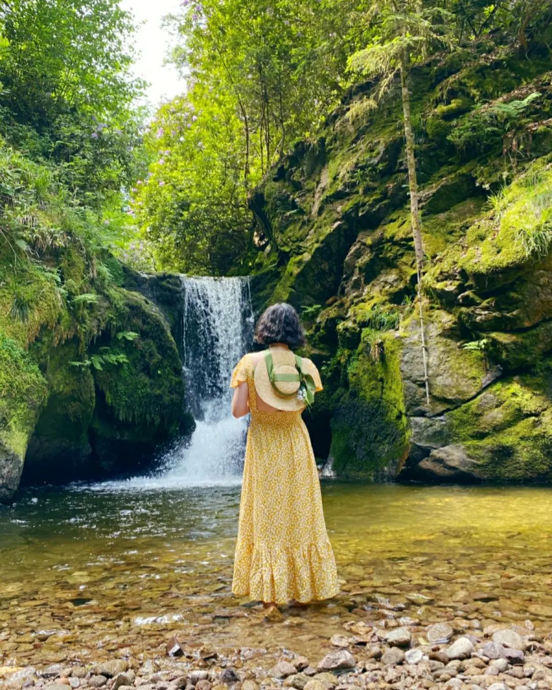 The Yellow Meadow Girl Dress