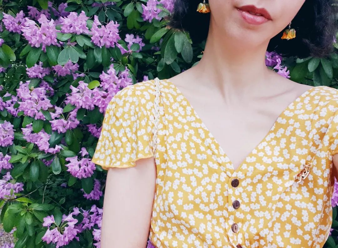 The Yellow Meadow Girl Dress