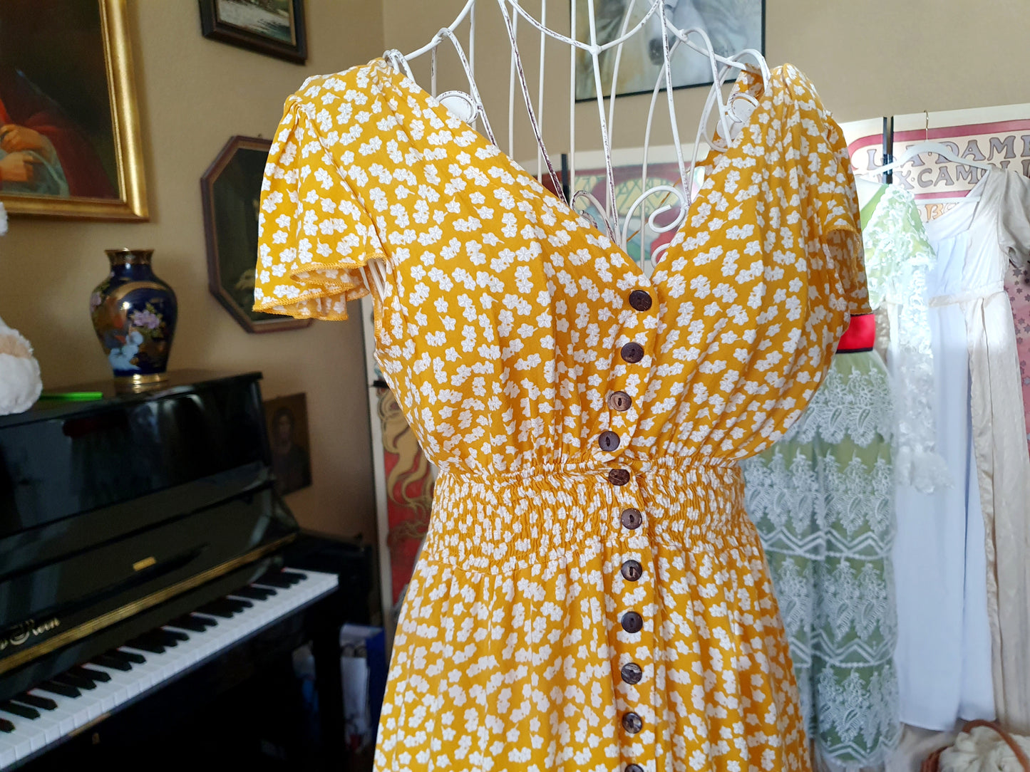 The Yellow Meadow Girl Dress