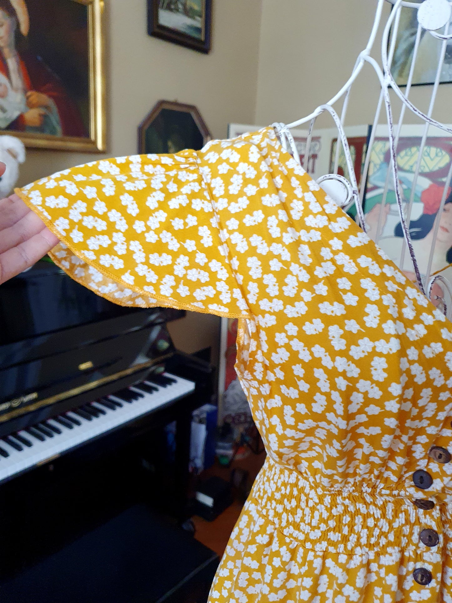 The Yellow Meadow Girl Dress