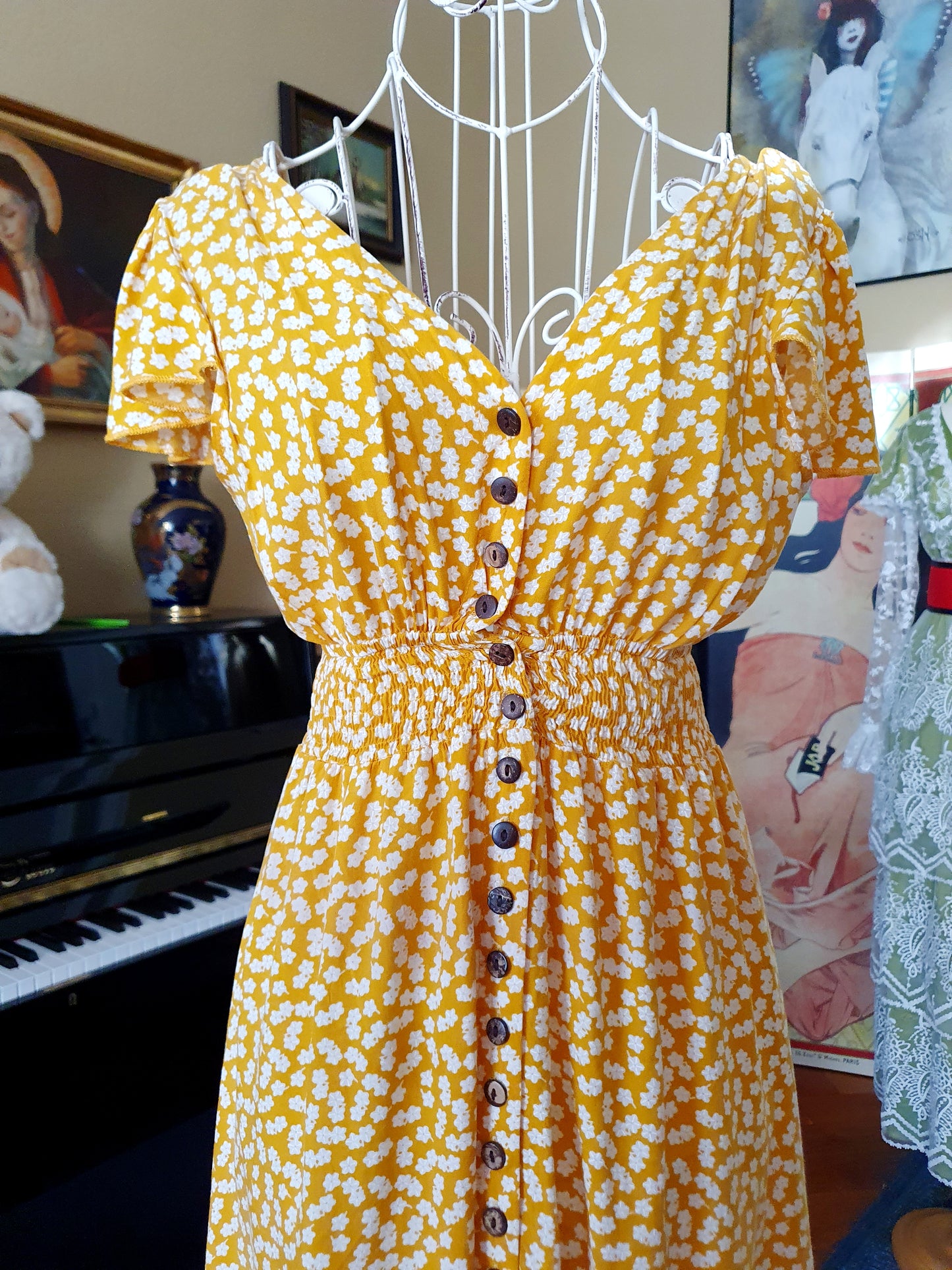 The Yellow Meadow Girl Dress