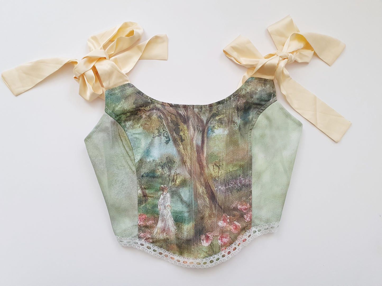 The Monet's Garden Corset Top