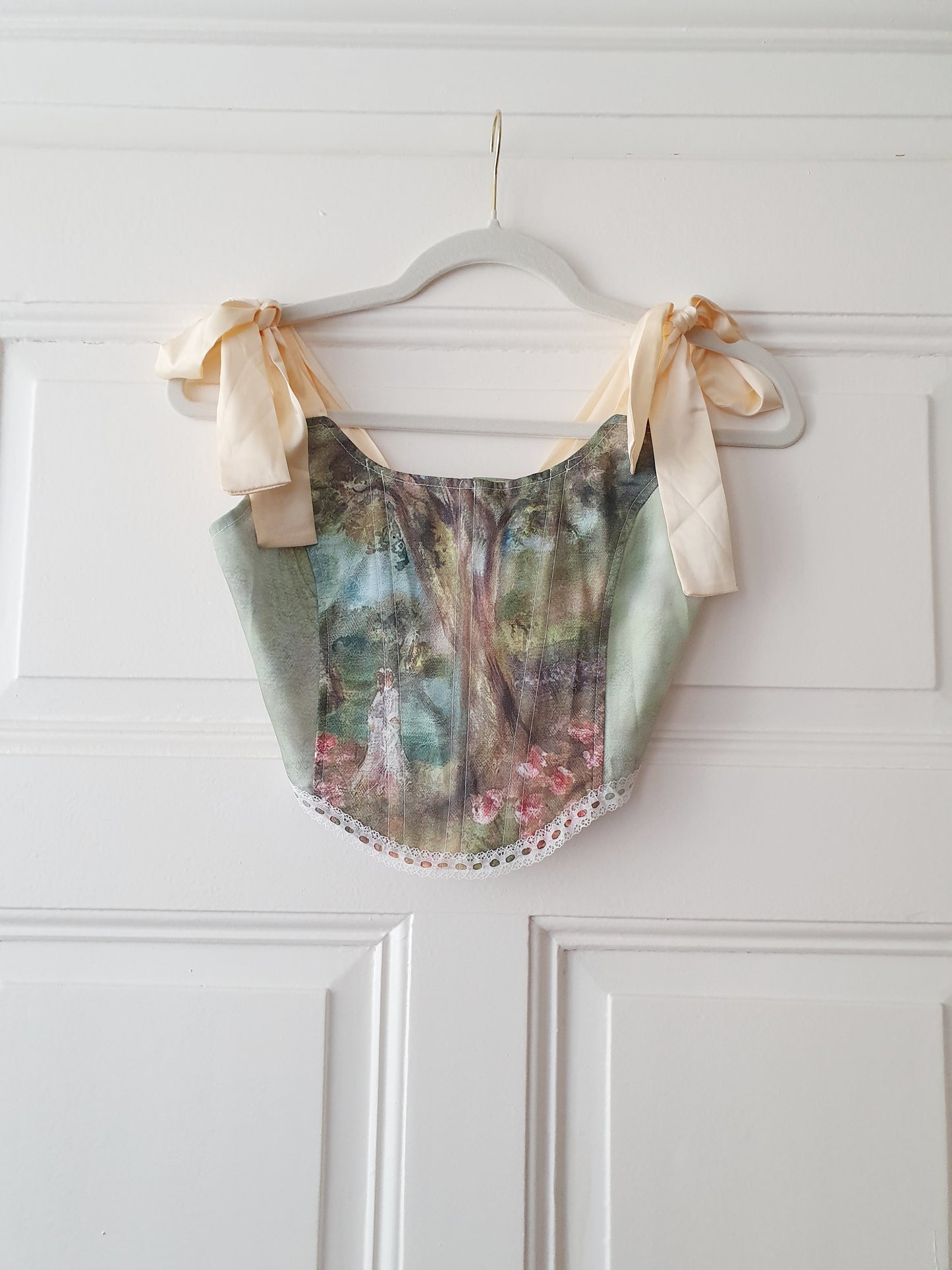 The Monet's Garden Corset Top