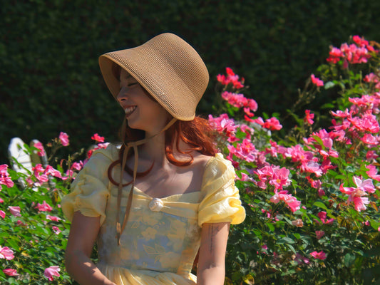 The Lady Jane Straw Bonnet