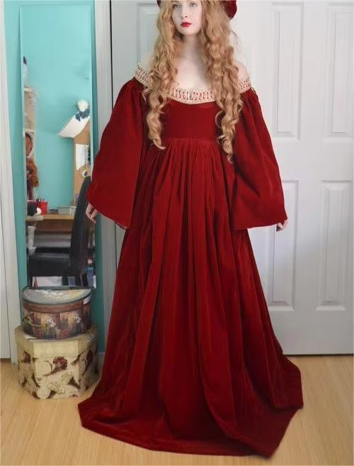 The Renaissance Velvet Gown