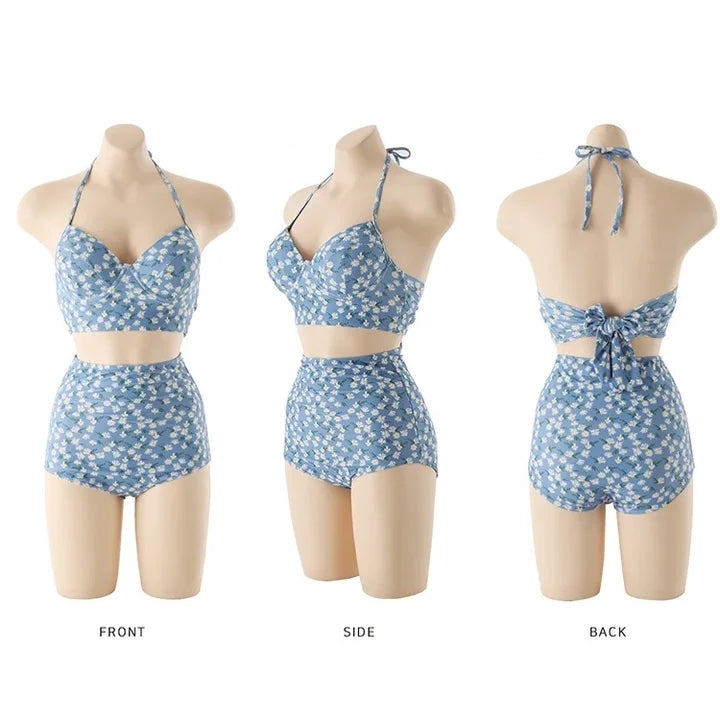 The Retro Blossom Bikini