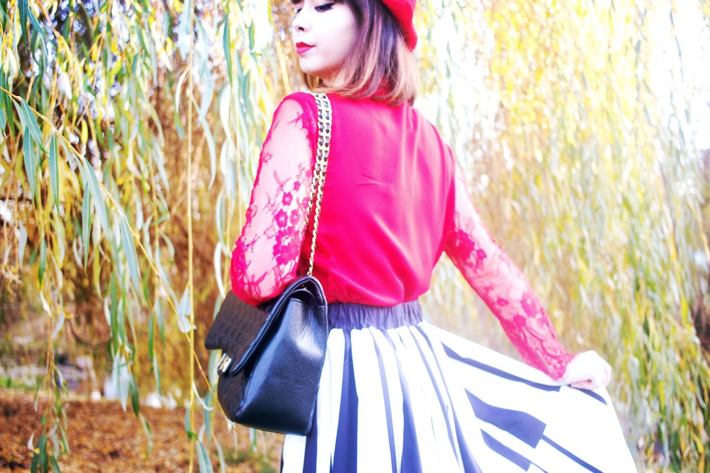 The Red Tenue Du Jour Beret