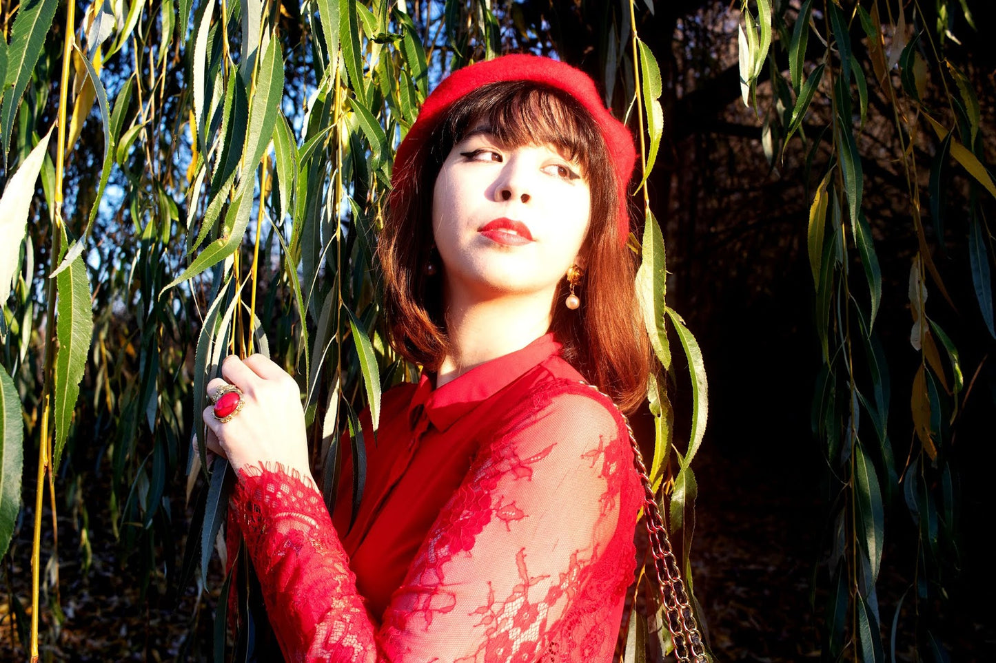 The Red Tenue Du Jour Beret