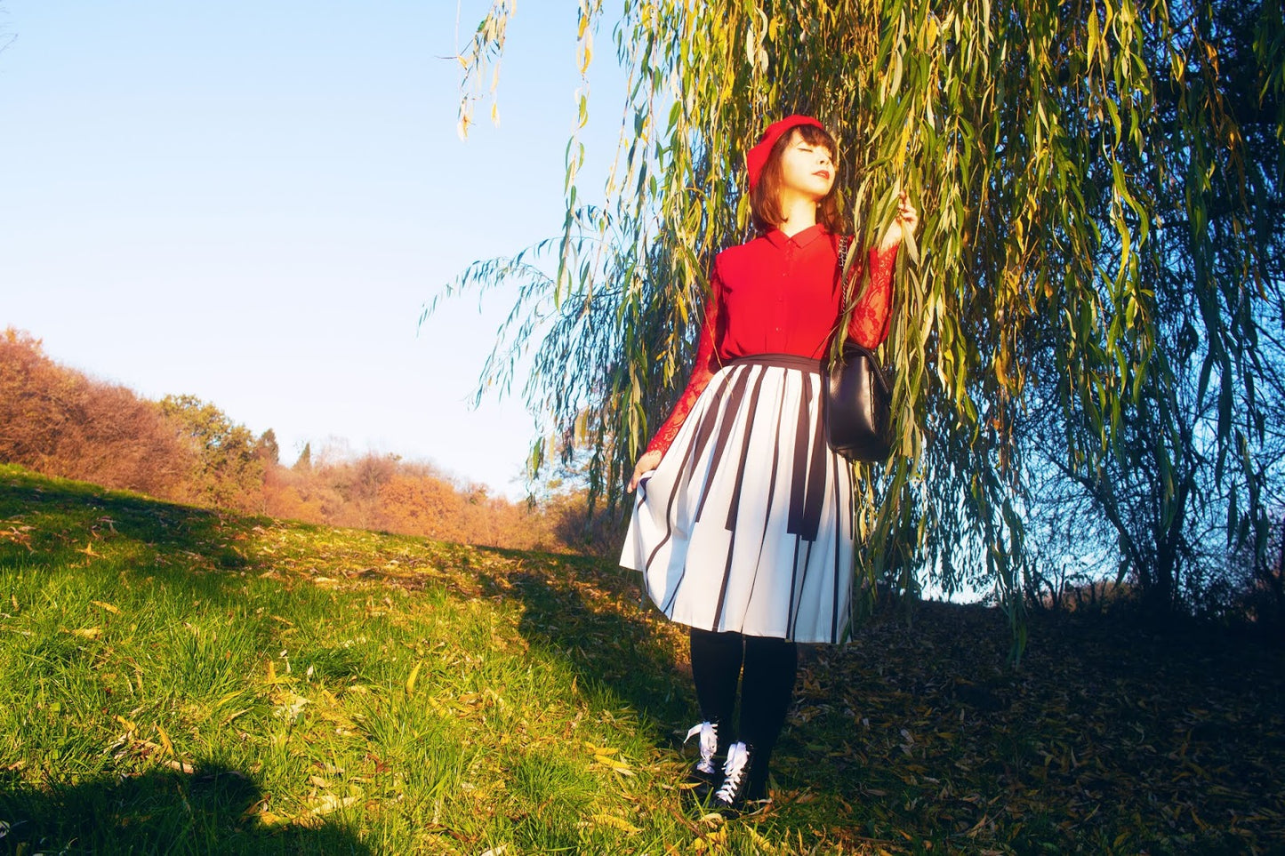 The Red Tenue Du Jour Beret
