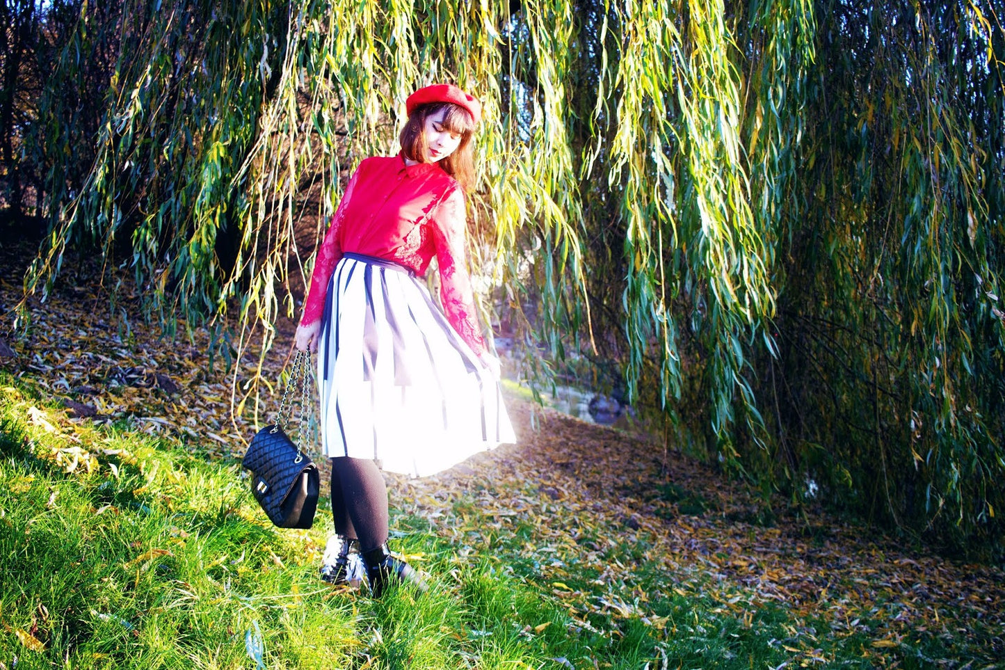 The Red Tenue Du Jour Beret