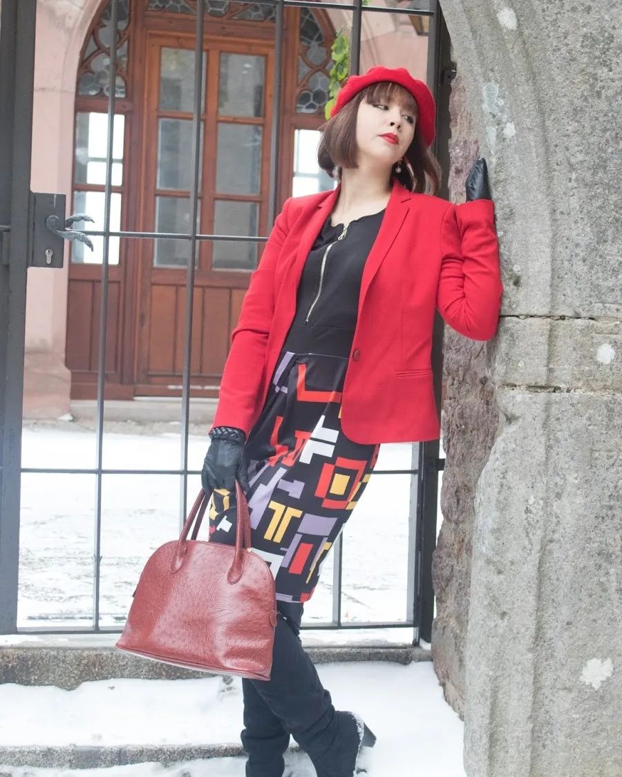 The Red Tenue Du Jour Beret