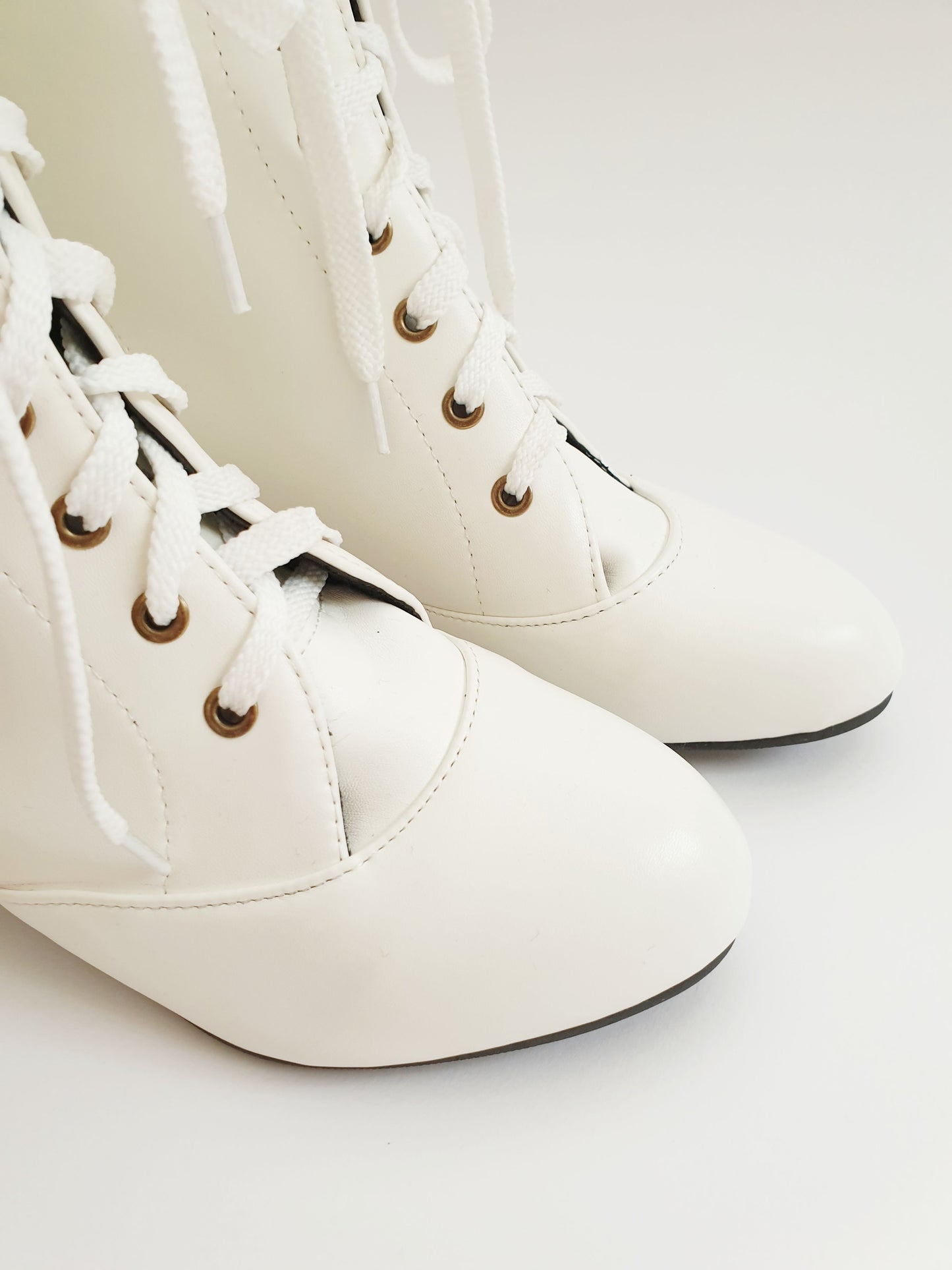 The White Victorian Boots