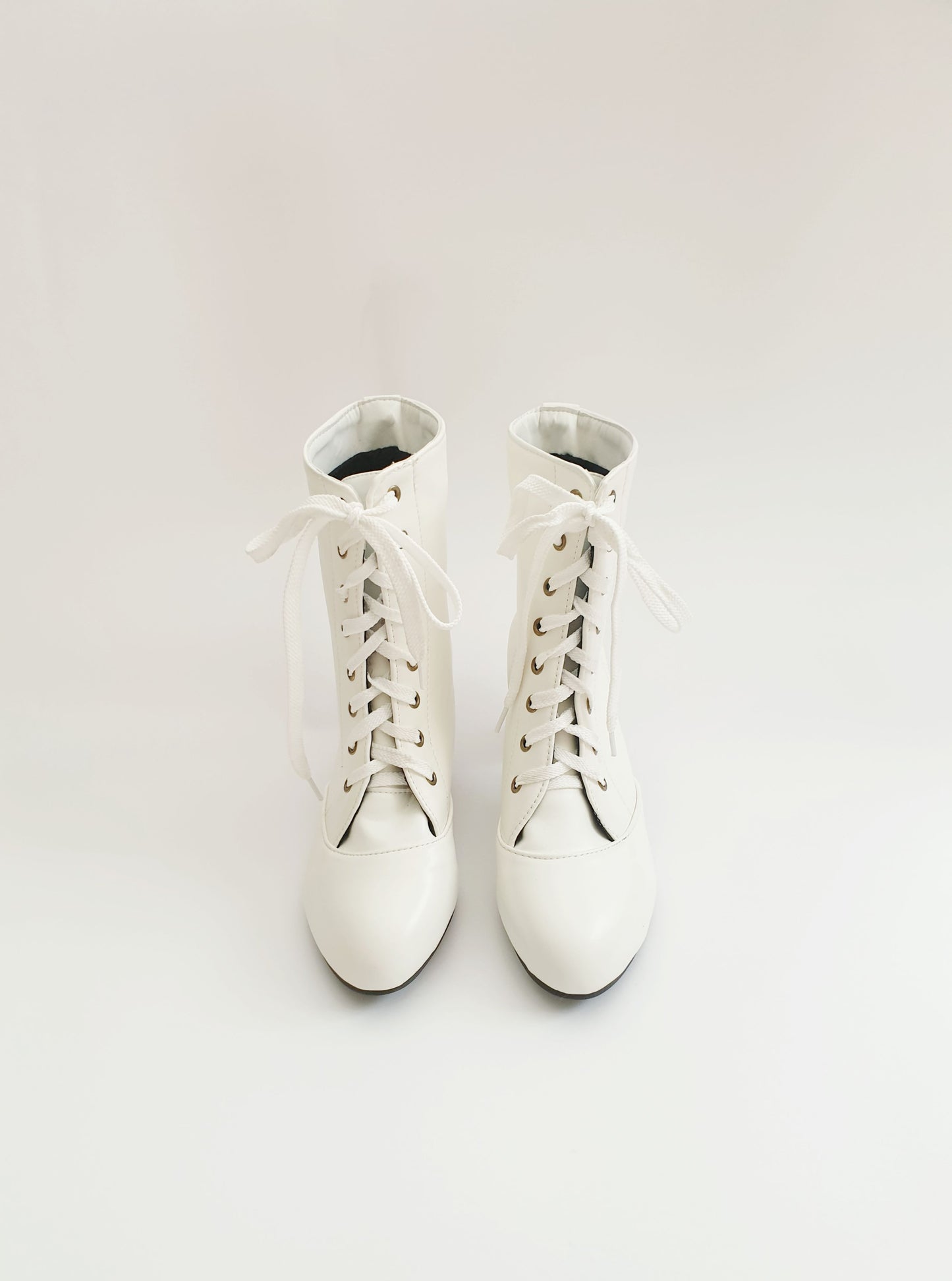 The White Victorian Boots