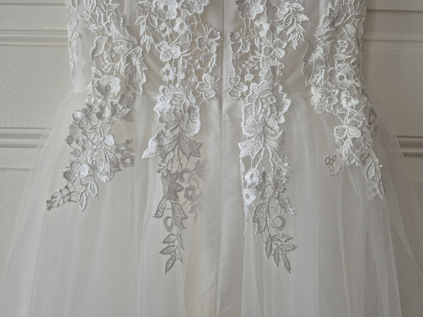 The Whispering Blossom Wedding Gown - Size XS