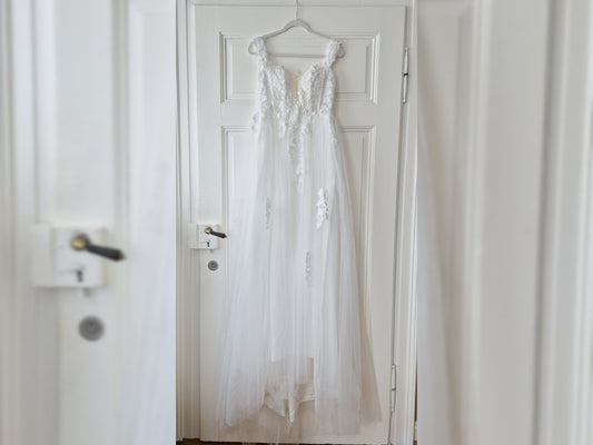 The Whispering Blossom Wedding Gown